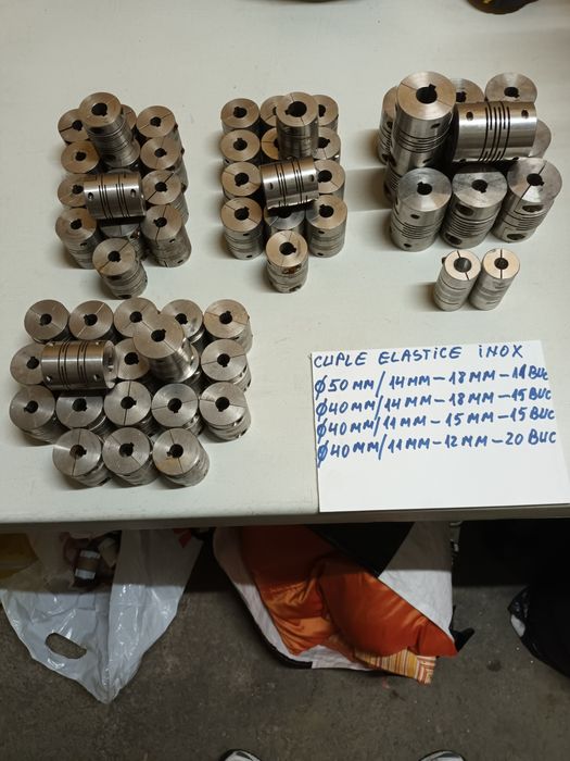 Cuple elastice din inox inoxidabil