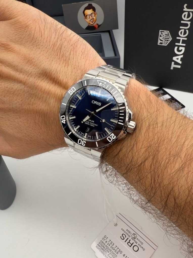 ORIS Aquis сребристо