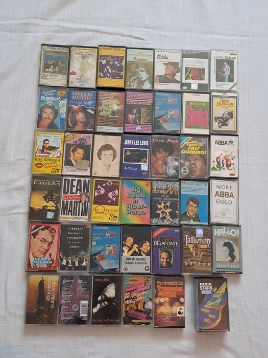 casete audio shakin stevens jerry lee lewis dean martin