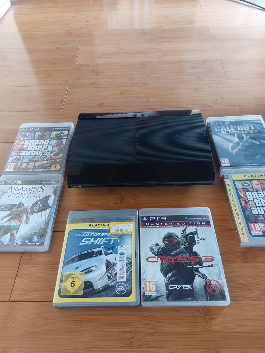 Playstation 3 Charcoal Black