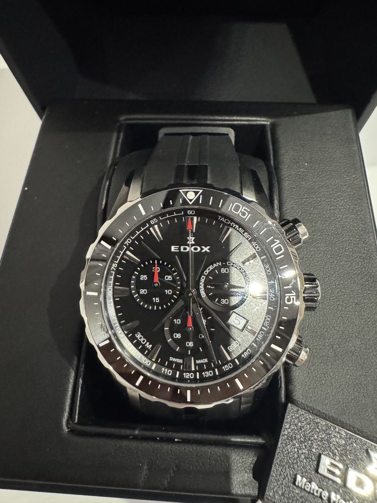 EDOX Grand Ocean Chronograph с 24м. Гаранция