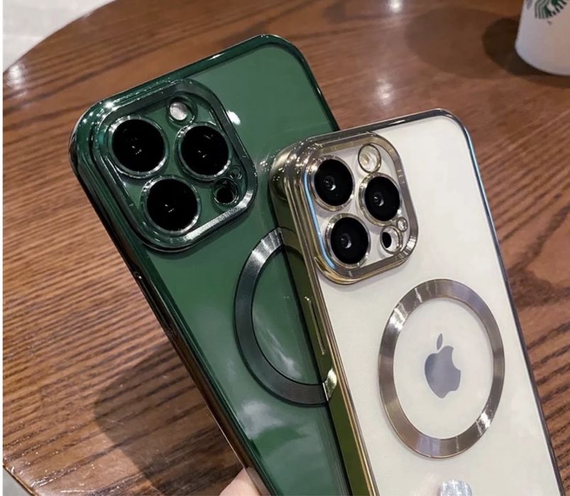 Iphone 13/14/15/16E/16/17/PRO/MAX/PLUS/AIR Husa Rainbow Cerc Magnetic