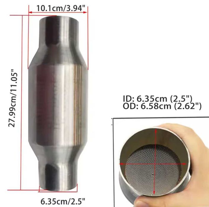 Универсални Катализатори за Бензинови  Автомобили до 2500 куб.
