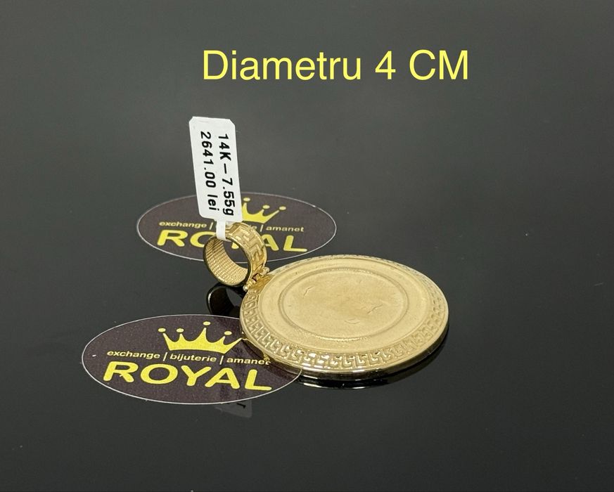 Bijuteria ROYAL : Pandantiv AUR 14K / 7.55 GR