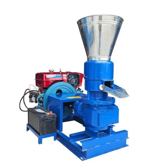 Masina de peletat cu motor Diesel MKL-225 Garanție 24 luni