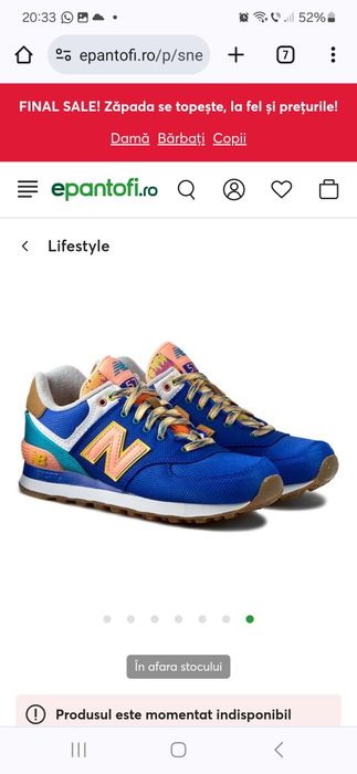 New Balance nr 40 1/3 noi