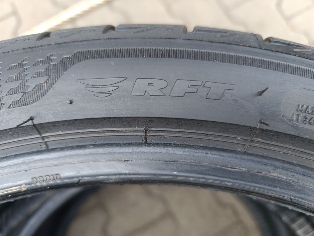 Două anvelope de vara 255 35 19 Bridgestone dot 2023 Runflat