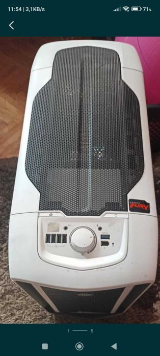 Carcasa pc cu reglaj ventilatie