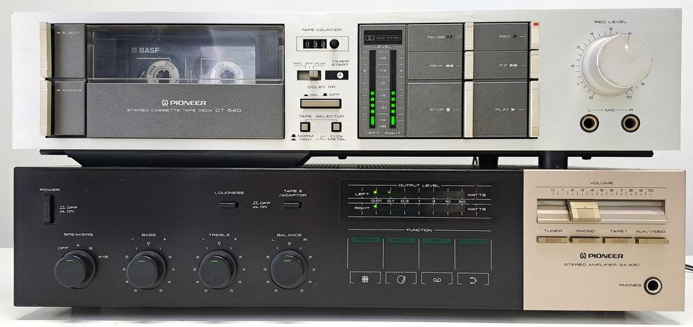 Pioneer CT 540 deck caseta muzica