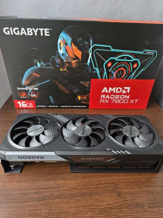 Видеокарта Gigabyte RX7800XT 16GB -  "2,5г. гаранция"