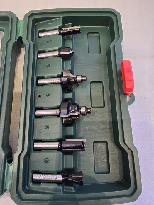 Set 6 freze Bosch/ tija 8 mm