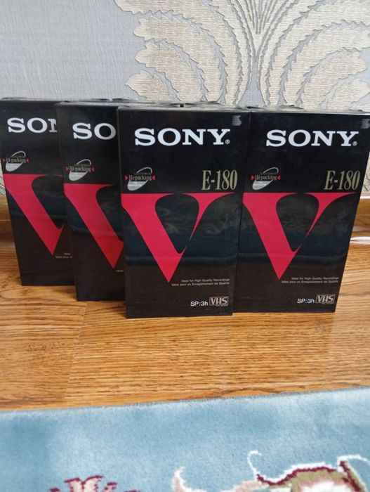 Видео кассета сони е-180