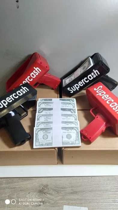 ПАРТИ пистолет supercash ХИТ !!! / пистолет за пари