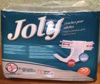 Продам памперсы для взрослых Joly 3 размера (L)
