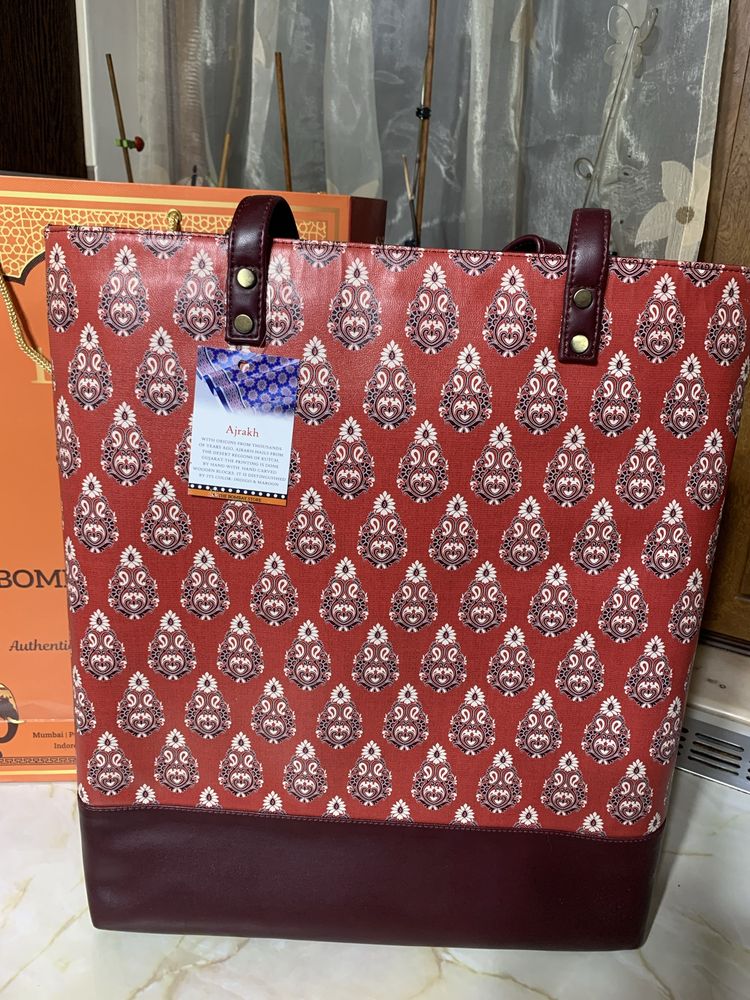 Vand geanta “ PU Leather Tote Bag” -India