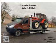 Non-stop Tractari transport auto Asistenta Transport utilaje