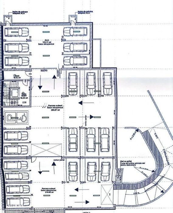 Teren pentru bloc, 1260 mp, HCL, Zona Kaufland Marasti