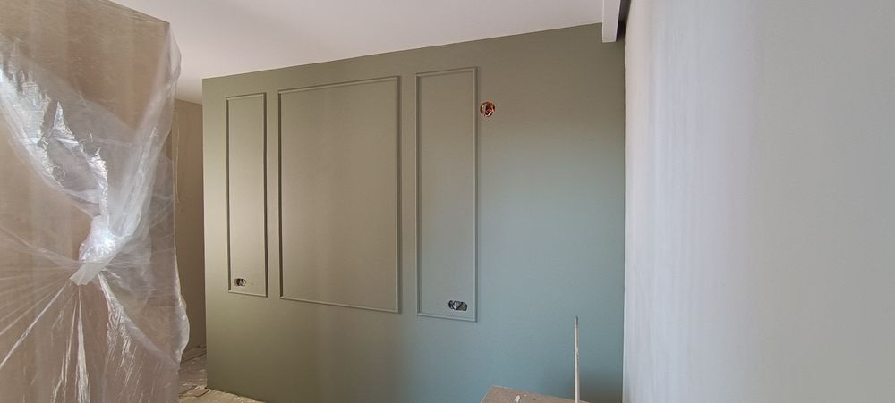 Шпакловка, боядисване, гипскартон