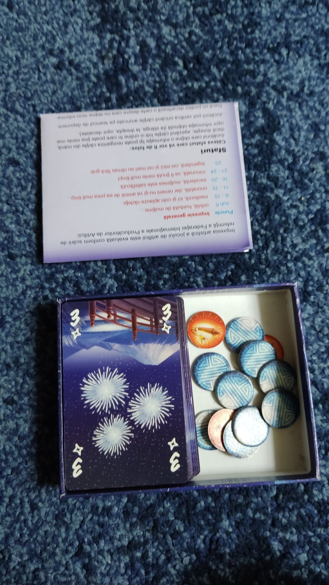 Hanabi Boardgame