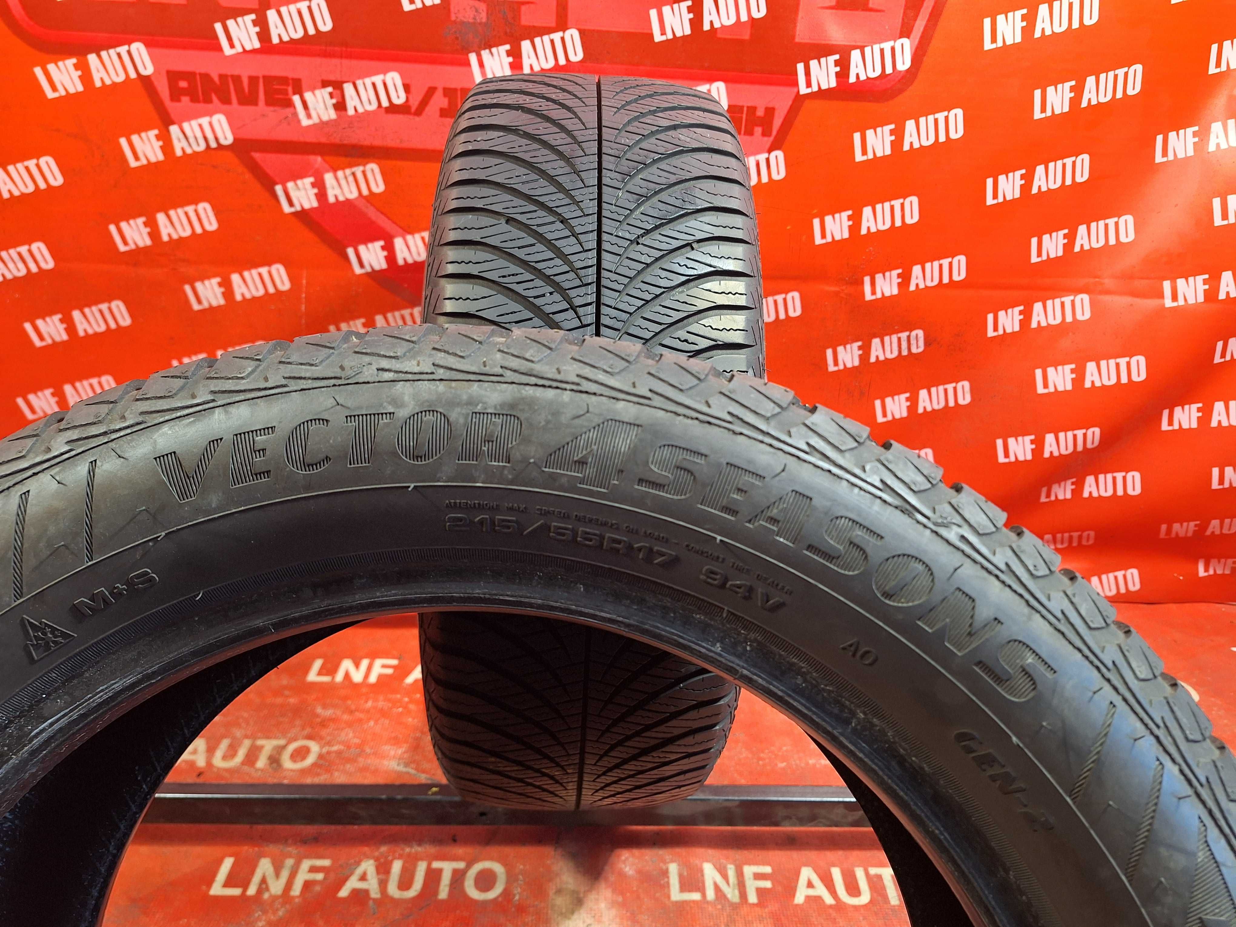 Anvelope VARA IARNA - 215/55/17 - GoodYear - 6.6 MM - DOT 2019 !