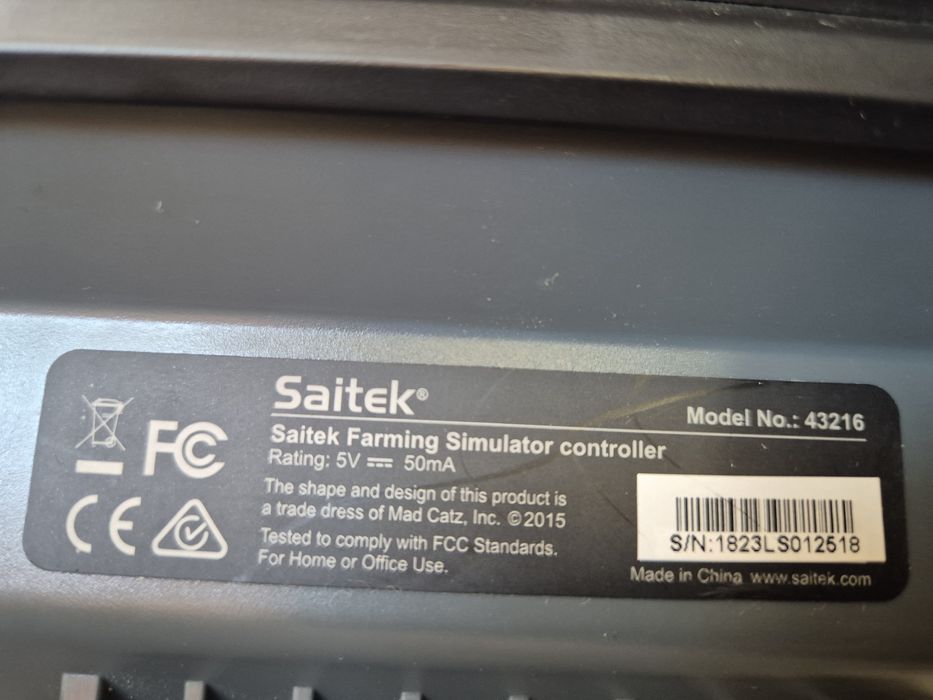Saitek Farm Sim Vehicle Side Panel
4.5(1
4.5(1