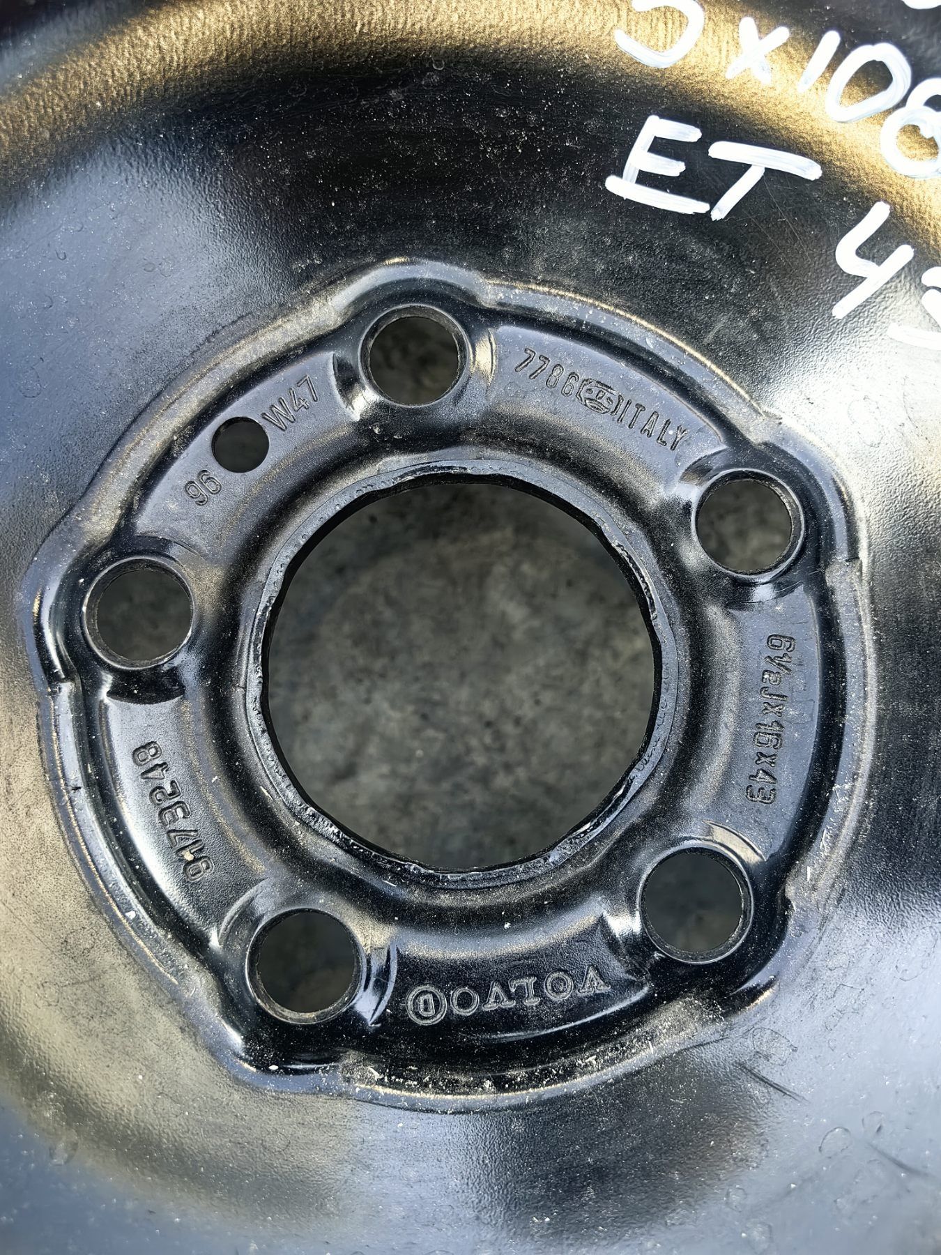 Резервна гума с джанта Volvo 5x108 16 цола