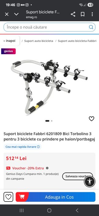 Vand suport bicicleta