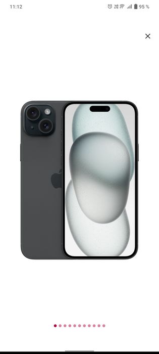 iPhone 15,black,128gb, sigilat