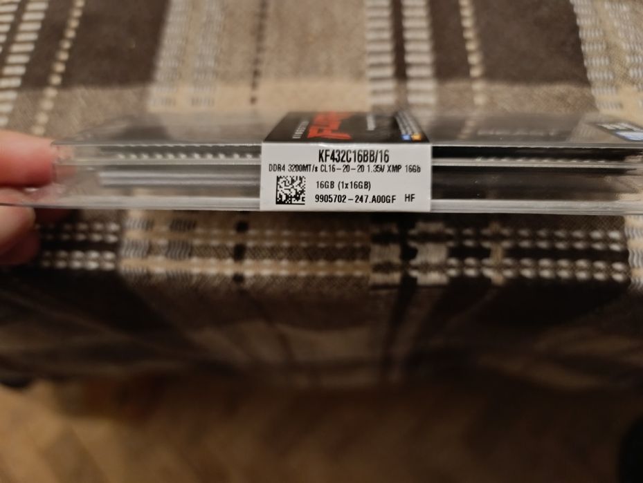 Рам памет Kingston FURY Beast Black 16GB DDR4 3200MHz