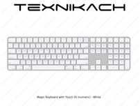 Yangi • Magic Keyboard with Touch ID (numeric) • Dastavka