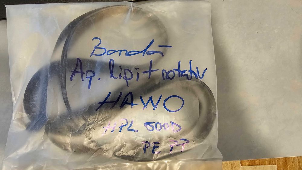 Banda teflon aparat sigilare rotativ HAWO HPL 500D PE PP 6.105.173