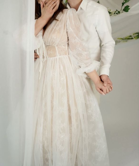 Rochie mireasa marimea L noua