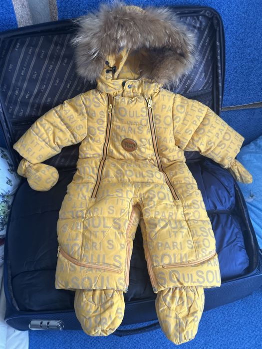 Детский зимний комбинизон