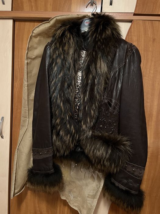 Cojocel piele si blana naturala