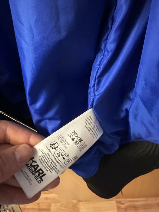 Karl Lagerfeld jeans geaca bomber L oversize