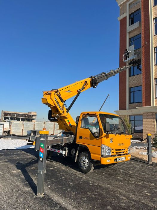 Услуги  аренда автовышки от 18 до 40 метров