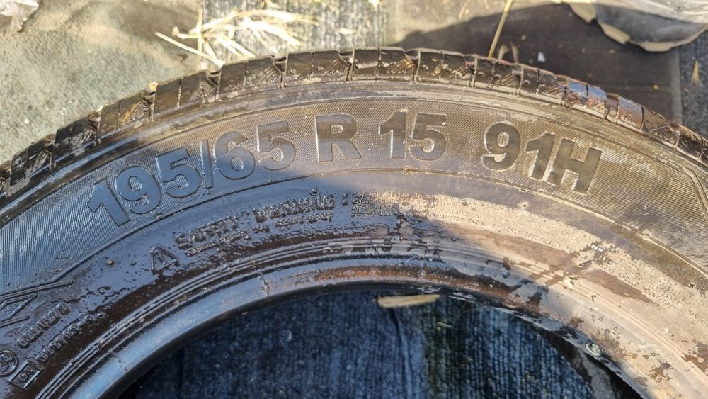 195/65/15 1 БРОЙ CONTINENTAL Налични 3броя