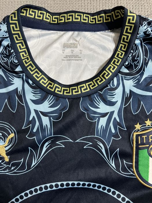 Italy x versace jersey. Тъмно син цвят. Нова!!!