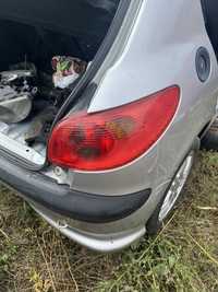 Bara spate Peugeot 206