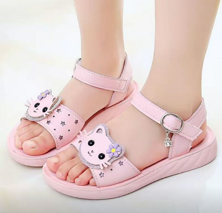 Сандалии розовые для девочки