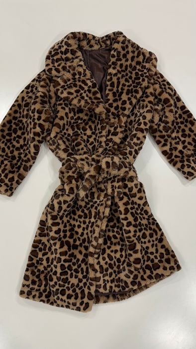 Продам леопардовую шубу