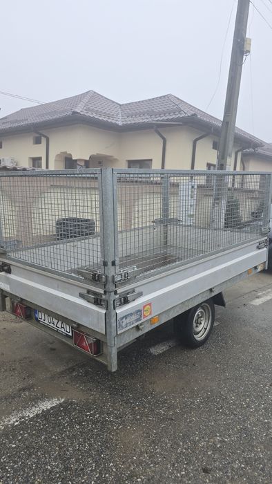 Vând remorcă basculabilă electric