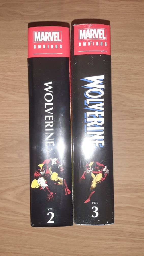 Set Comics  Marvel -Wolverine Omnibus vol 1-3 noi