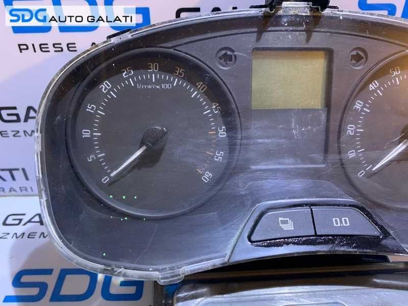 Kit Pornire ECU Calculator Motor Cip Cheie si Imobilizator cu Ceas Ceasuri Bord Skoda Rapid 1.6 TDI CAY CAYB 2006 - 2015 Cod 03L906023LL 03L906023LK