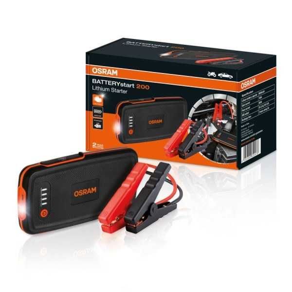 Външна батерия за МПС, OSRAM Battery Start 200