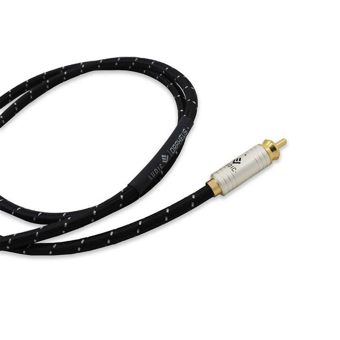 Cablu Coaxial Digital Ludic Orpheus, Cupru Pur OCC, Mufe RCA, 1.5m