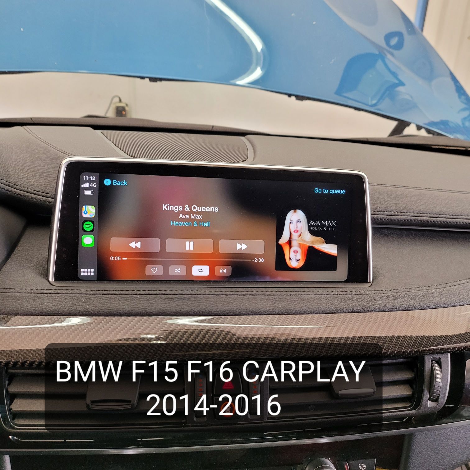 CarPlay Android Auto BMW F01 F10 F15 F25 F30 G30 E60 E70 E90 X3 X5 X6