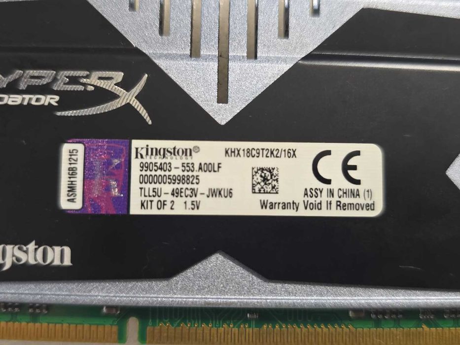 Memorie RAM desktop Kingston HyperX Predator 8GB 1866MHz DDR3