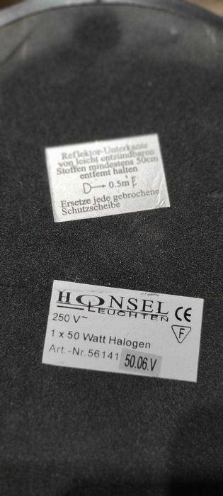 Настолна лампа с изключителен дизайн Chrome -Германия