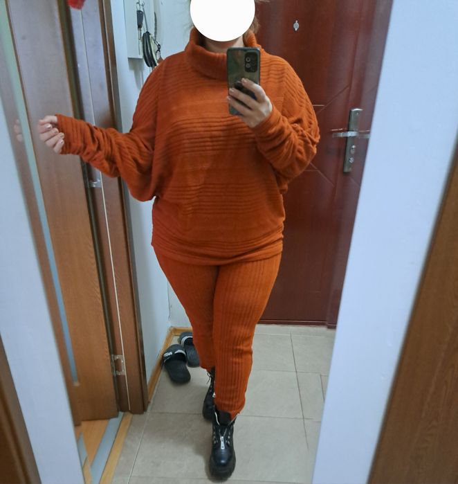 Set, compleu tricotat